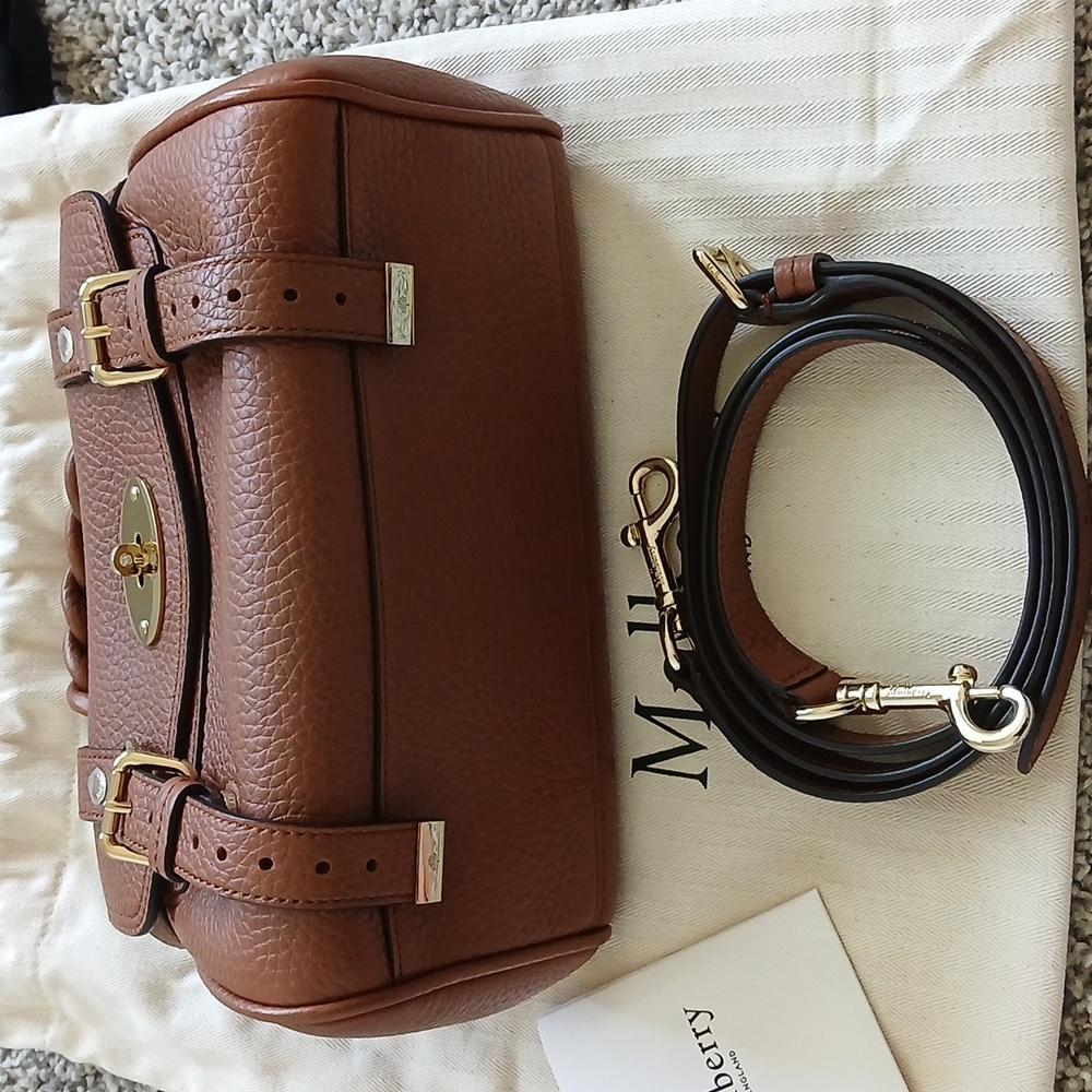 Mulberry Mini Alexa Heavy Grain - Picture 5 of 11